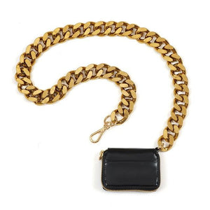 Big Wallet Bag with Thick Chain - Shop Above Standard