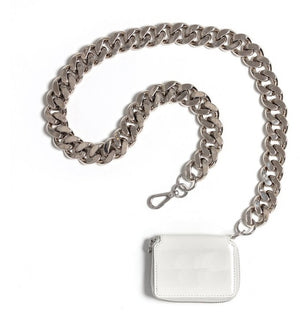 Small Wallet Bag with Thick Chain