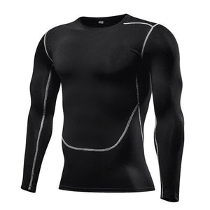 Men Compression Long Sleeve Fitness T Shirt - Shop Above Standard