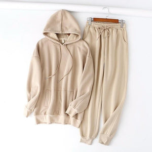 Cotton Sweatshirt Hoodie and Sweatpants - Shop Above Standard