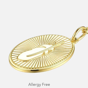 Gold Feather Pendant Necklace - Shop Above Standard
