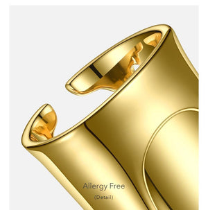 Dipped Tip Gold Finger Ring - Shop Above Standard