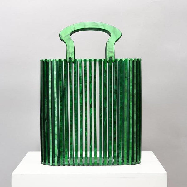 Lilian Acrylic Basket Tote - Shop Above Standard