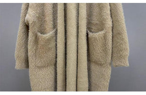Fuzzy Oversized Duster Cardigan - Shop Above Standard