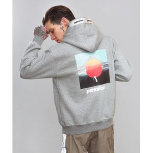 Passion Ribbon Drawstring Pullover Hoodie - Shop Above Standard