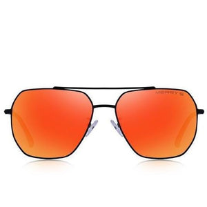 Classic Unisex Polarized Rectangle Aviator Sunglasses - Shop Above Standard