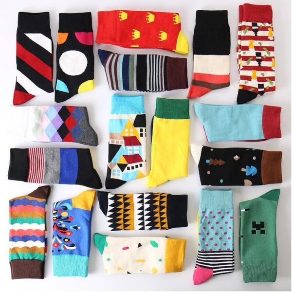 Crazy Color Block Socks - Shop Above Standard