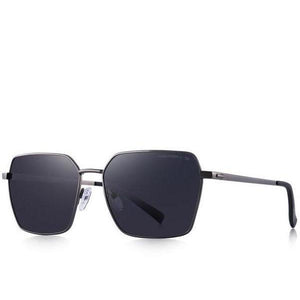 Rectangle Polarized Aviator Sunglasses For Men - Shop Above Standard