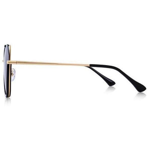 Open Gold Tipped Polarized Cat Eye Sunglasses - Shop Above Standard