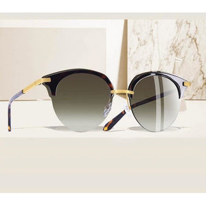 Vintage Gold Trim Cat Eye Sunglasses for Women - Shop Above Standard