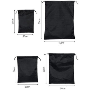 Black Nylon Organizer Bags - Shop Above Standard
