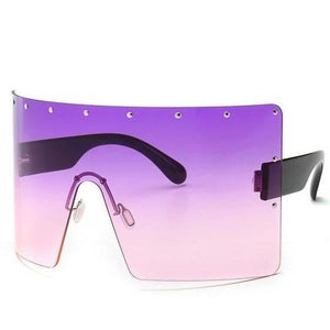 Ombre Oversize Shield Sunglasses - Shop Above Standard