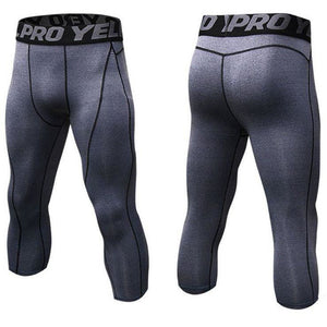 Mens Gray Training Compression Pants - Shop Above Standard